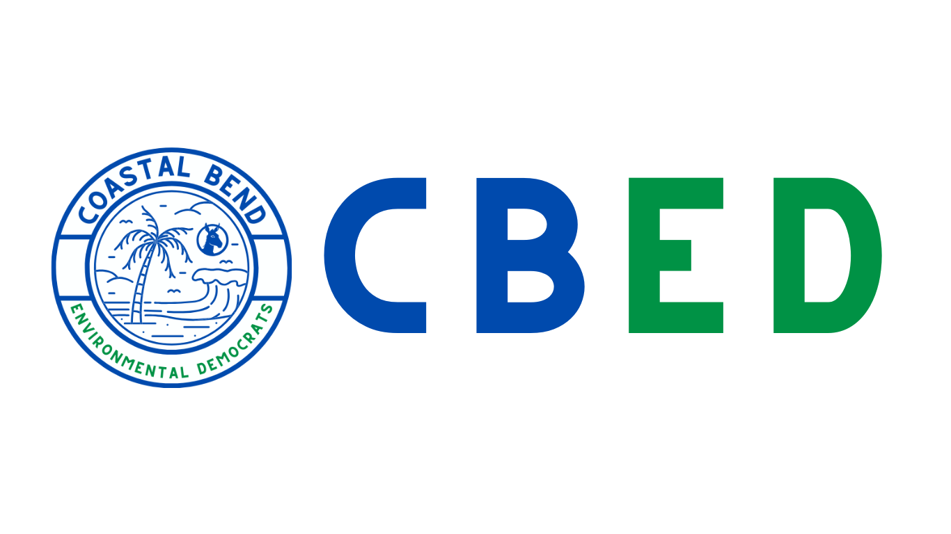 Coastal Bend Environmental Democrats Meet Sunday at NCDH 6:30 - 7:30 PM CDT