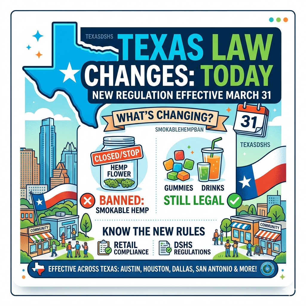 Texas Law changes for Hemp and SNAP